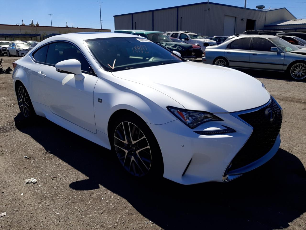 LEXUS RC 350 2015 with VIN JTHHE5BCXF5009307 - Photo from auction