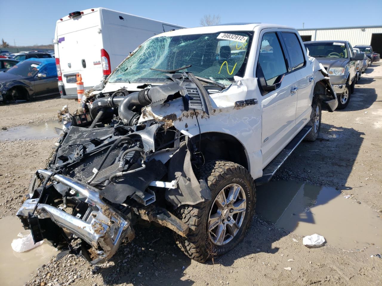 Photo 2 from auction – 2016 FORD F150 SUPER with VIN 1FTEW1EP8GFA10959
