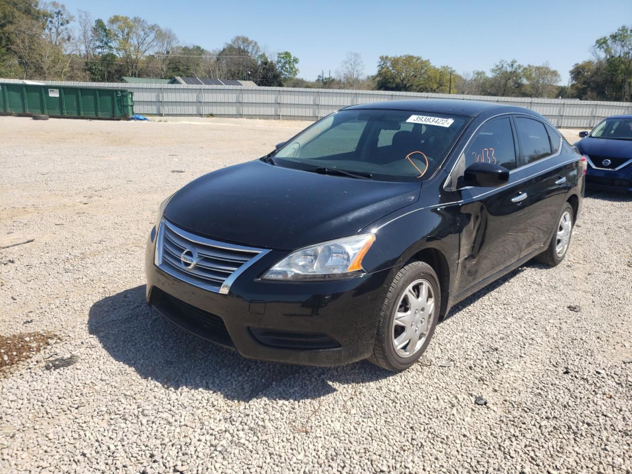 Photo 2 from auction – 2013 NISSAN SENTRA S with VIN 3N1AB7AP1DL760629