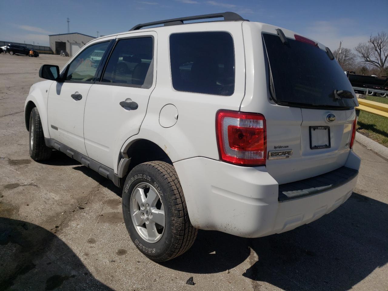 Photo 3 from auction – 2008 FORD ESCAPE XLT with VIN 1FMCU93178KA45524