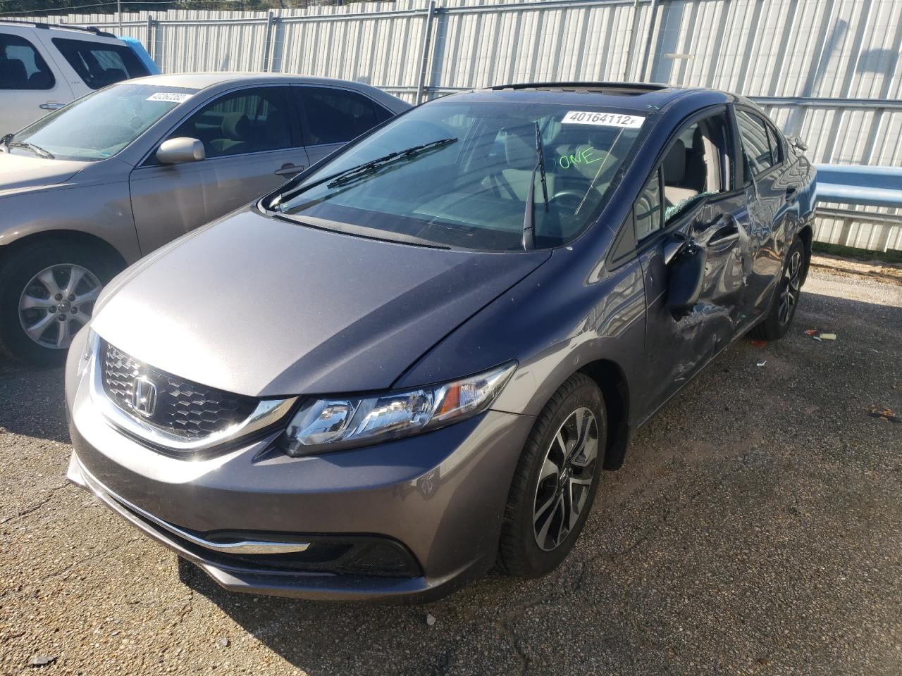 Photo 2 from auction – 2014 HONDA CIVIC EX with VIN 19XFB2F82EE009200
