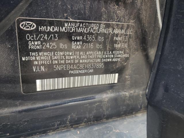 Photo 10 from auction – 2014 HYUNDAI SONATA GLS with VIN 5NPEB4AC8EH837895