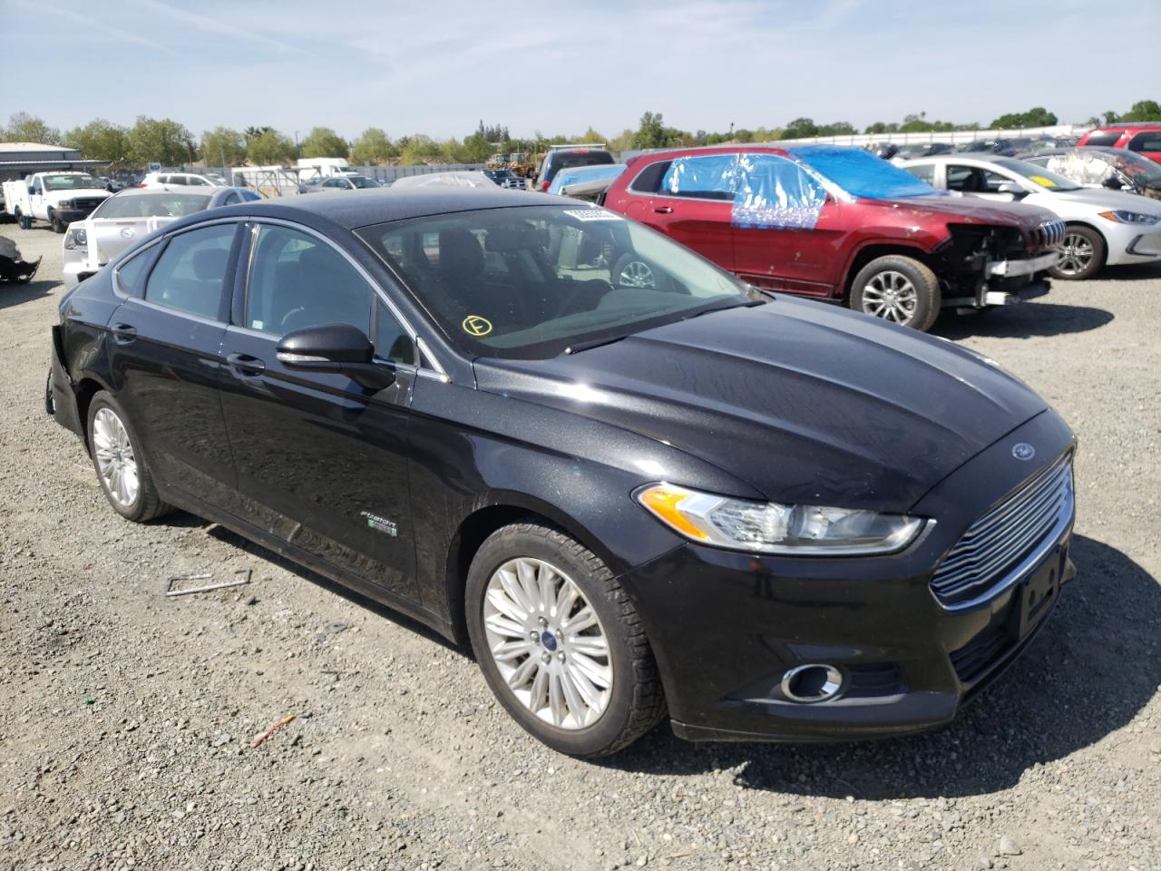 FORD FUSION SE 2013 with VIN 3FA6P0PU7DR282454 - Photo from auction
