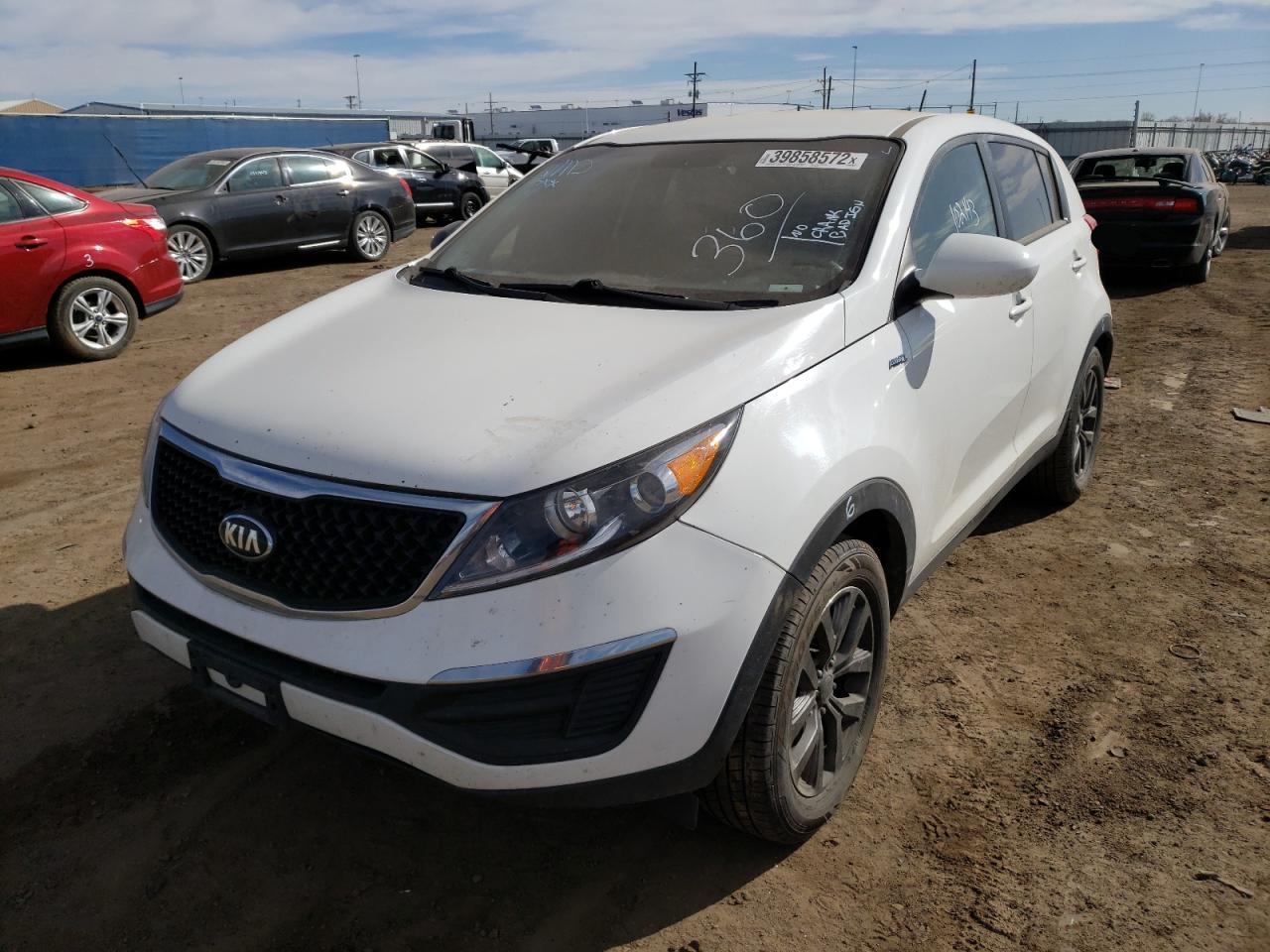 Photo 2 from auction – 2014 KIA SPORTAGE L with VIN KNDPBCAC2E7597993