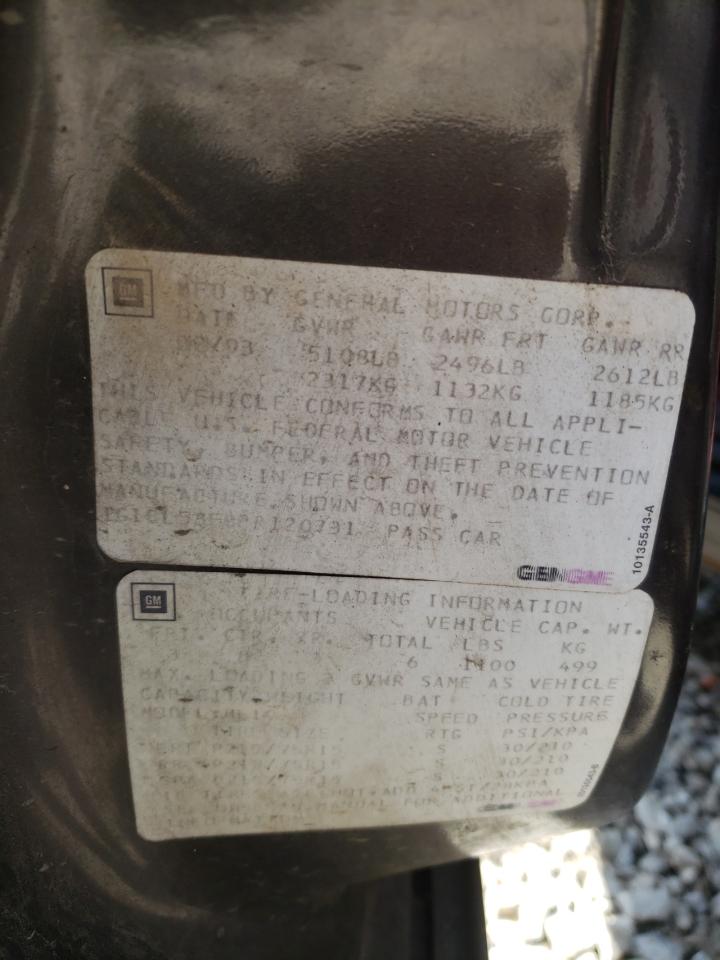 Photo 10 from auction – 1993 CHEVROLET CAPRICE CL with VIN 1G1BL53E8PR120731