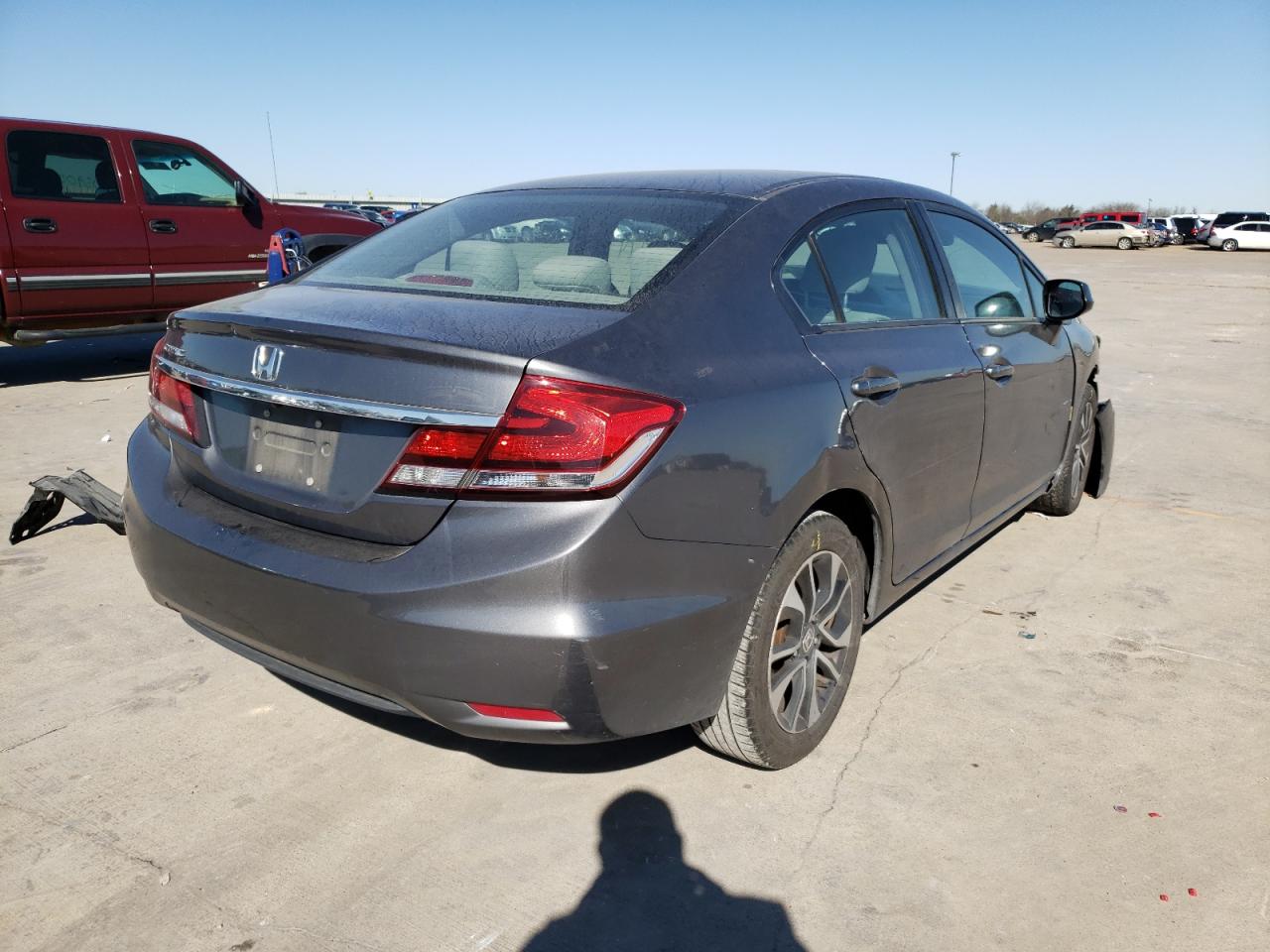 Photo 4 from auction – 2013 HONDA CIVIC EX with VIN 19XFB2F85DE009822