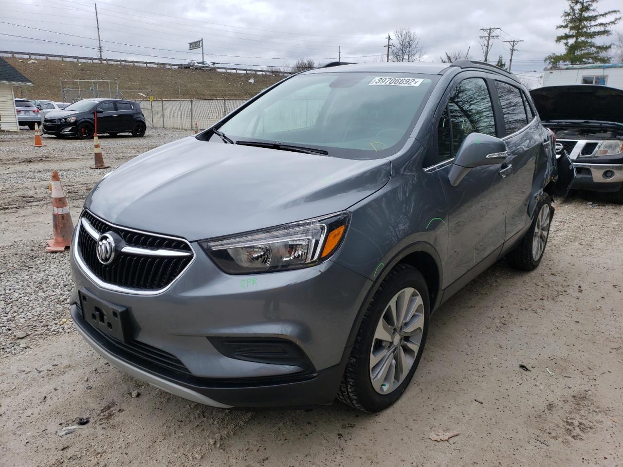 Photo 2 from auction – 2019 BUICK ENCORE PRE with VIN KL4CJASB2KB918185