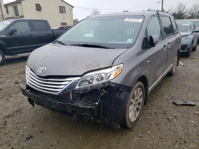 Photo 2 from auction – 2017 TOYOTA SIENNA XLE with VIN 5TDDZ3DC7HS171236