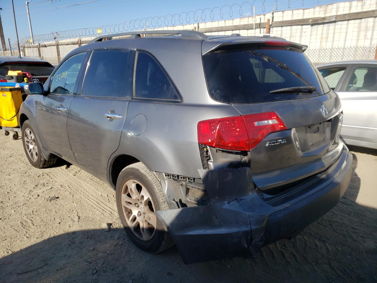Photo 3 from auction – 2008 ACURA MDX TECHNO with VIN 2HNYD28458H503339