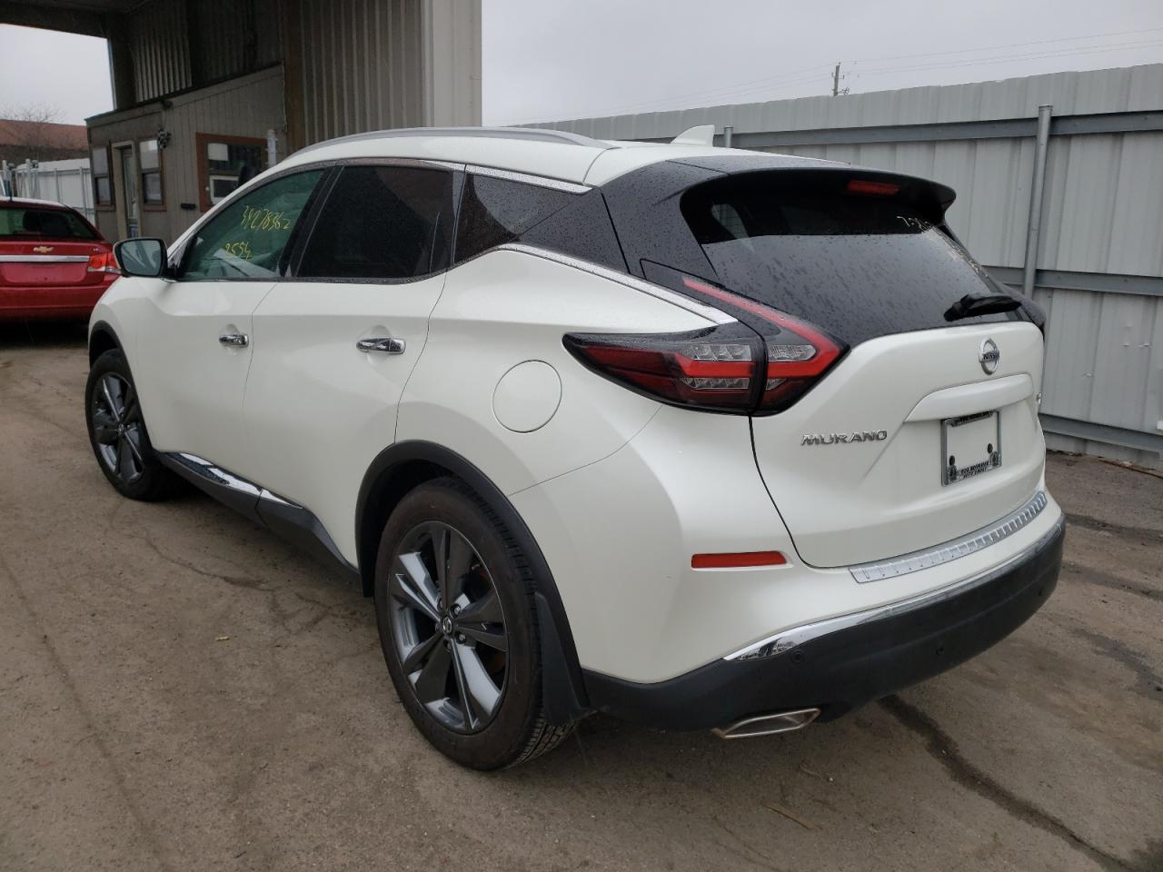 Photo 3 from auction – 2021 NISSAN MURANO PLA with VIN 5N1AZ2DS6MC126512