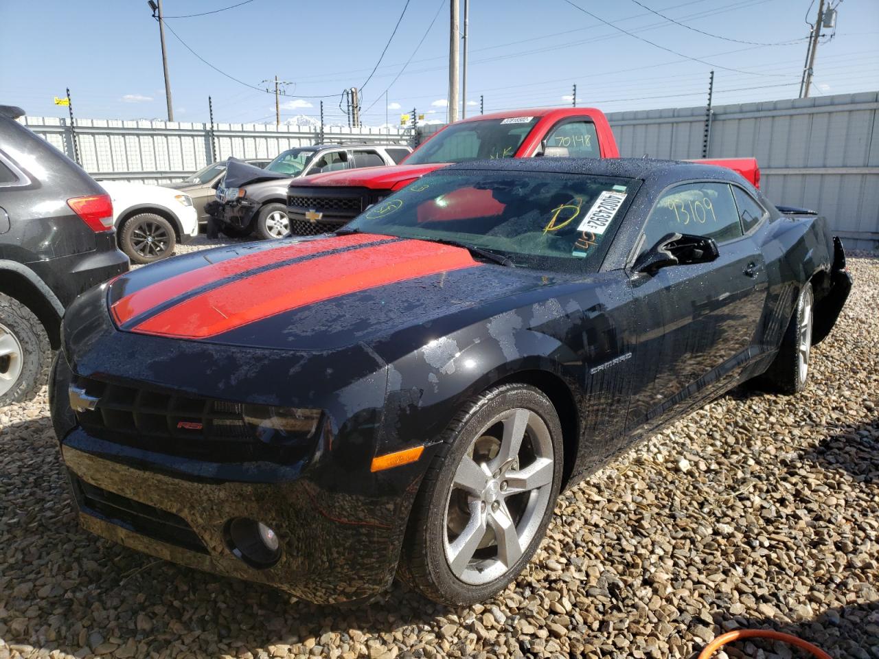 Photo 2 from auction – 2010 CHEVROLET CAMARO LT with VIN 2G1FC1EVXA9225148