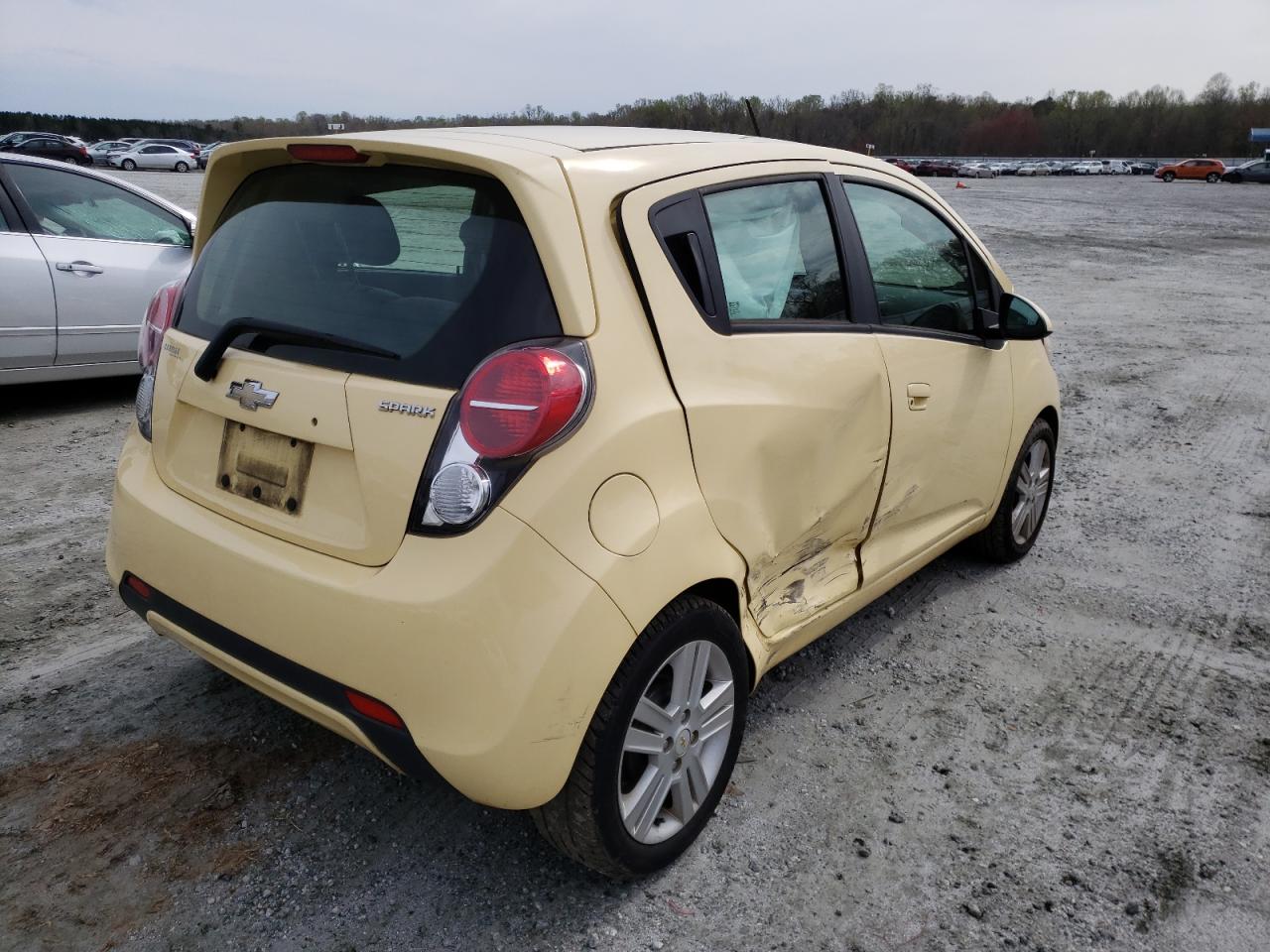 Photo 4 from auction – 2013 CHEVROLET SPARK 1LT with VIN KL8CD6S9XDC627351