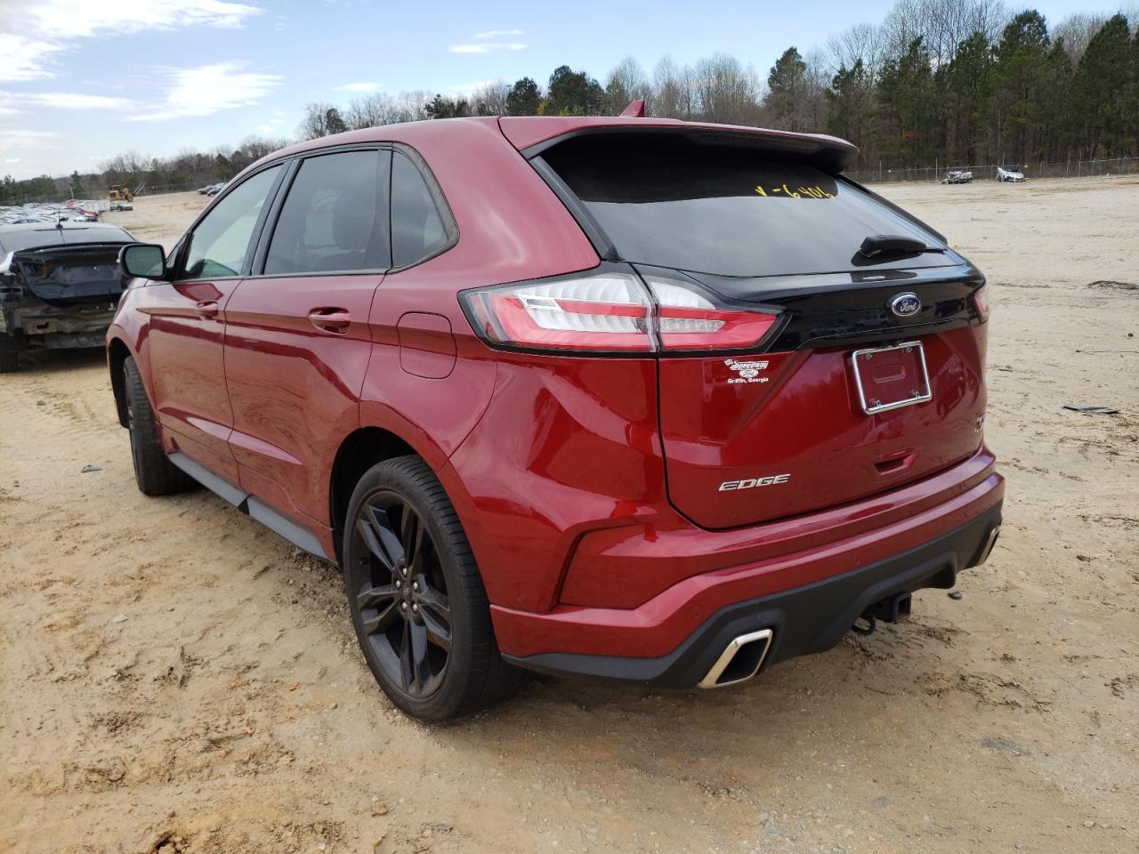 Photo 3 from auction – 2019 FORD EDGE ST with VIN 2FMPK4AP8KBB26406