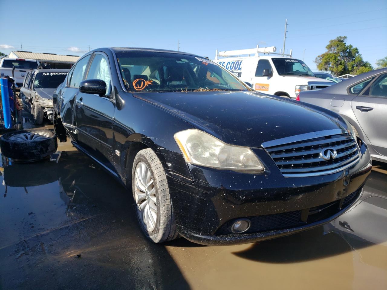 INFINITI M35 BASE 2006 with VIN JNKAY01F36M261607 - Photo from auction