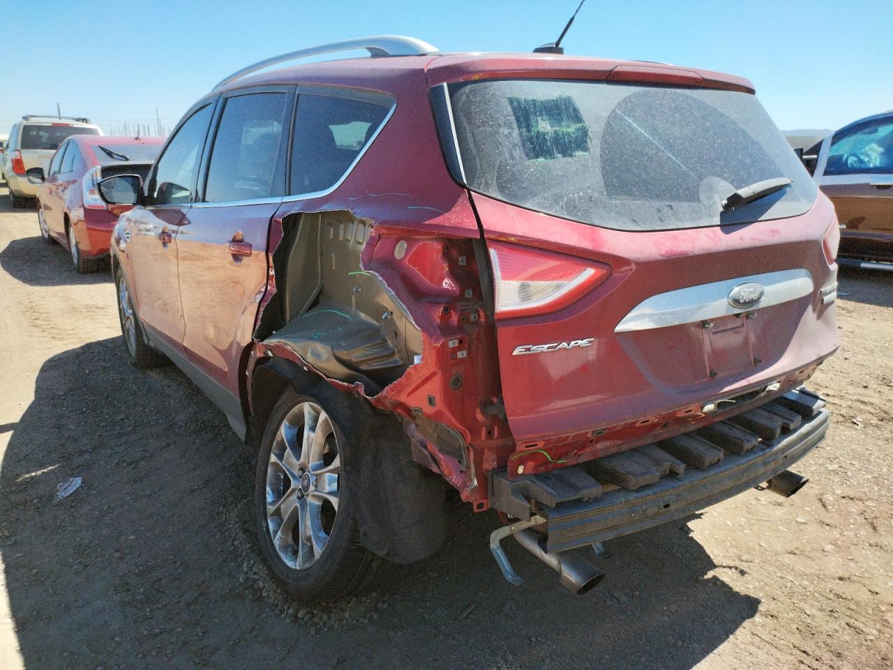 Photo 3 from auction – 2014 FORD ESCAPE TIT with VIN 1FMCU0J92EUA84901