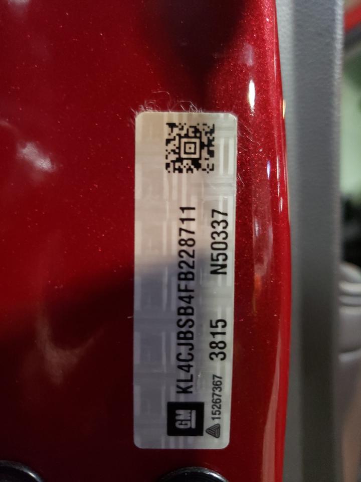 Photo 10 from auction – 2015 BUICK ENCORE CON with VIN KL4CJBSB4FB228711