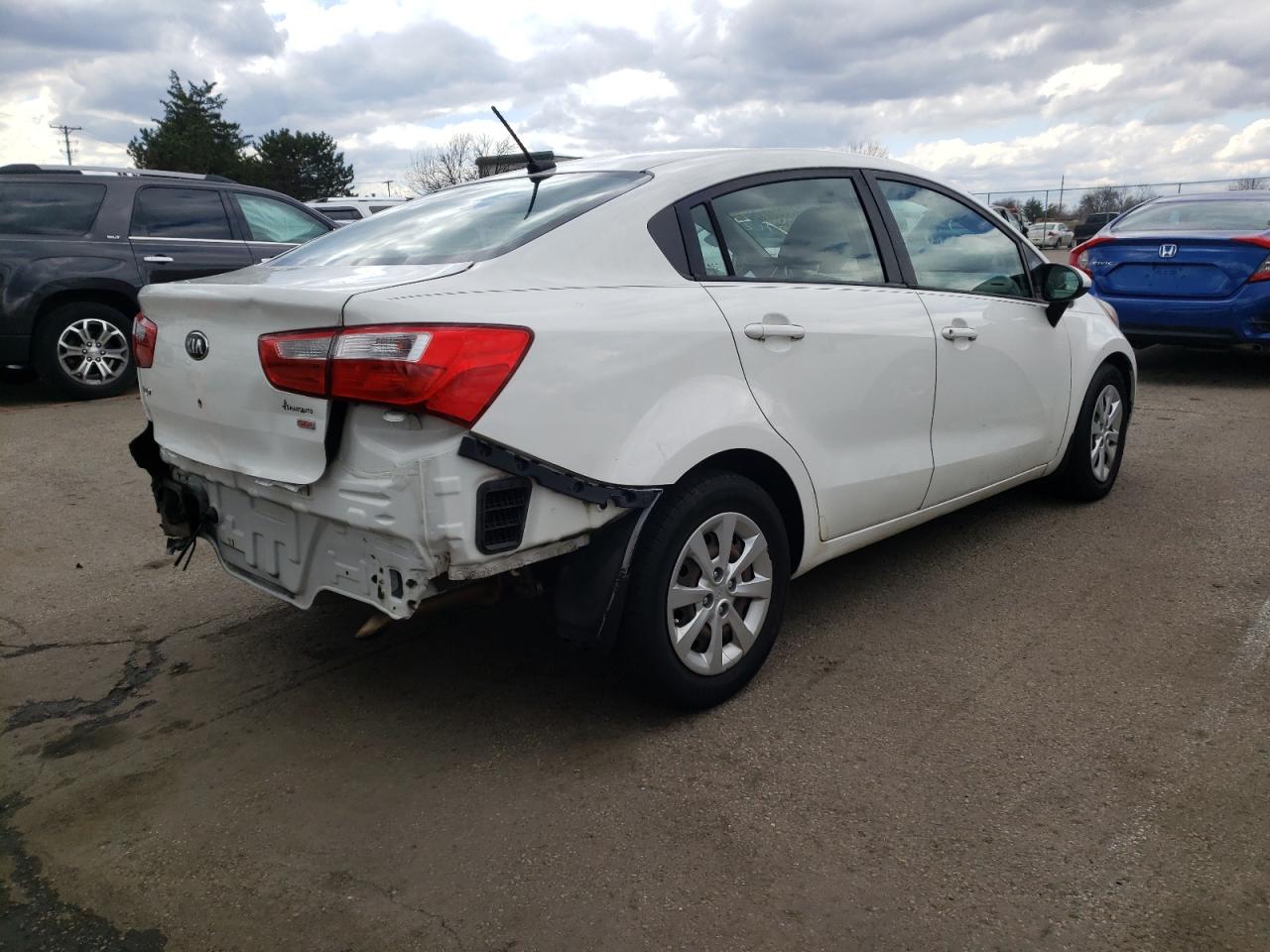 Photo 4 from auction – 2013 KIA RIO LX with VIN KNADM4A36D6218188