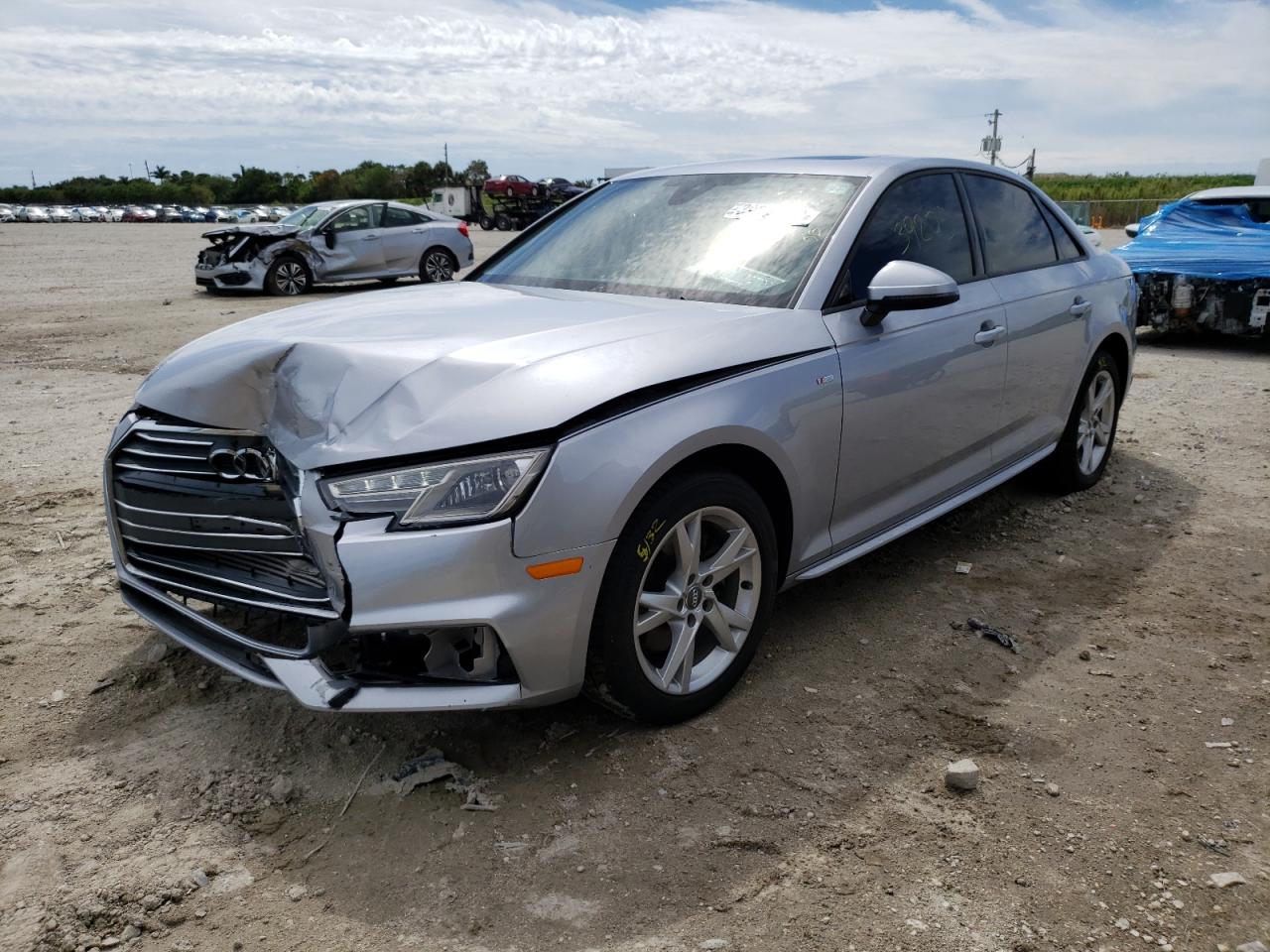 Photo 2 from auction – 2018 AUDI A4 PREMIUM with VIN WAUKMAF47JA231452