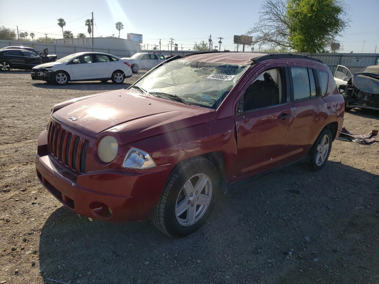 Photo 2 from auction – 2007 JEEP COMPASS with VIN 1J8FT47W27D212428