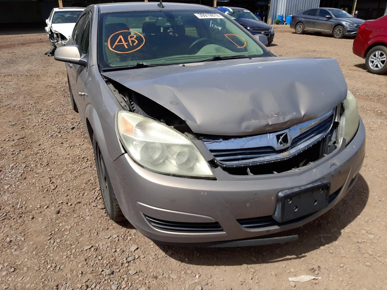 Photo 9 from auction – 2008 SATURN AURA XE with VIN 1G8ZS57N08F121825