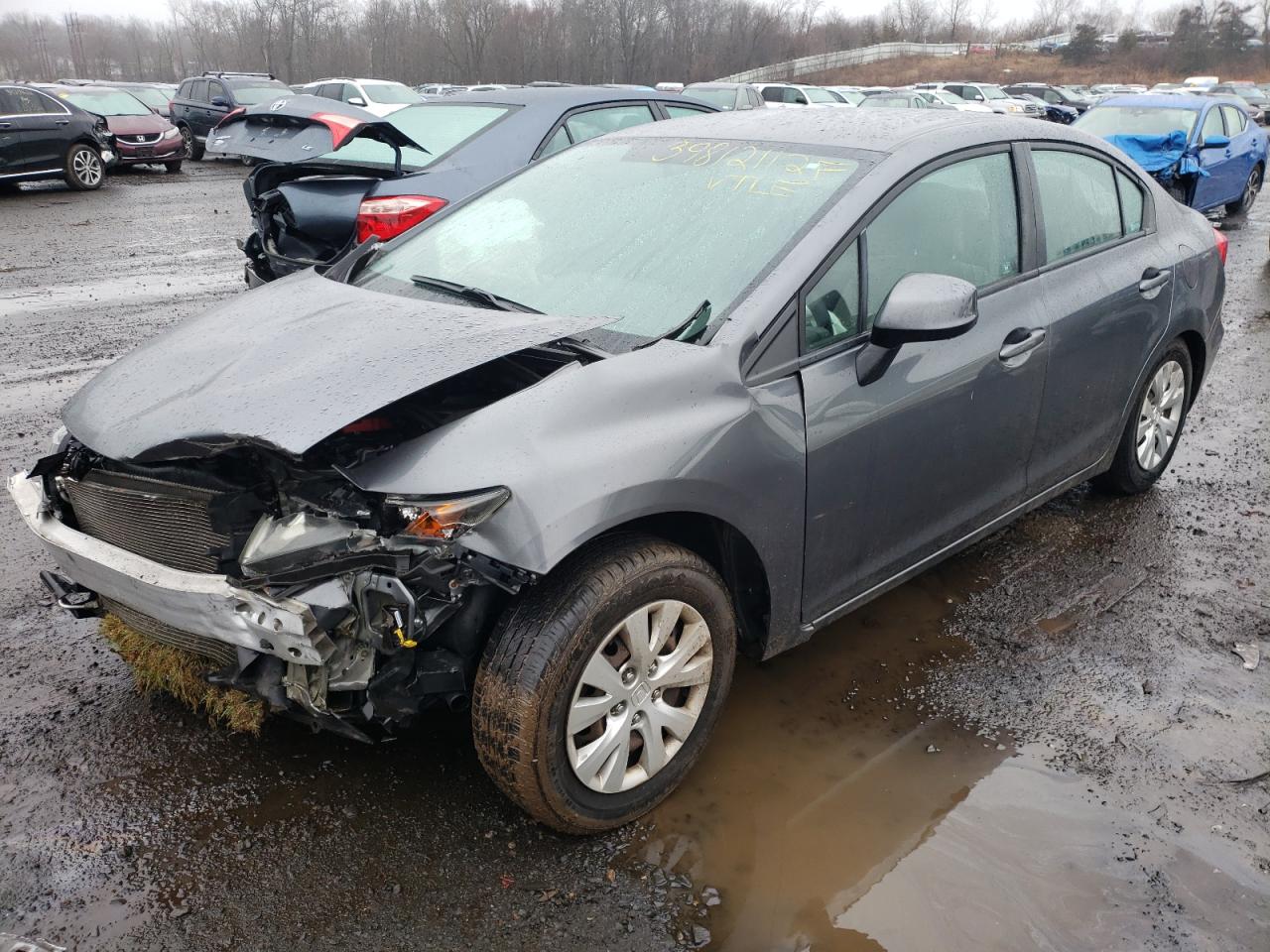 Photo 2 from auction – 2012 HONDA CIVIC LX with VIN 19XFB2F58CE356792
