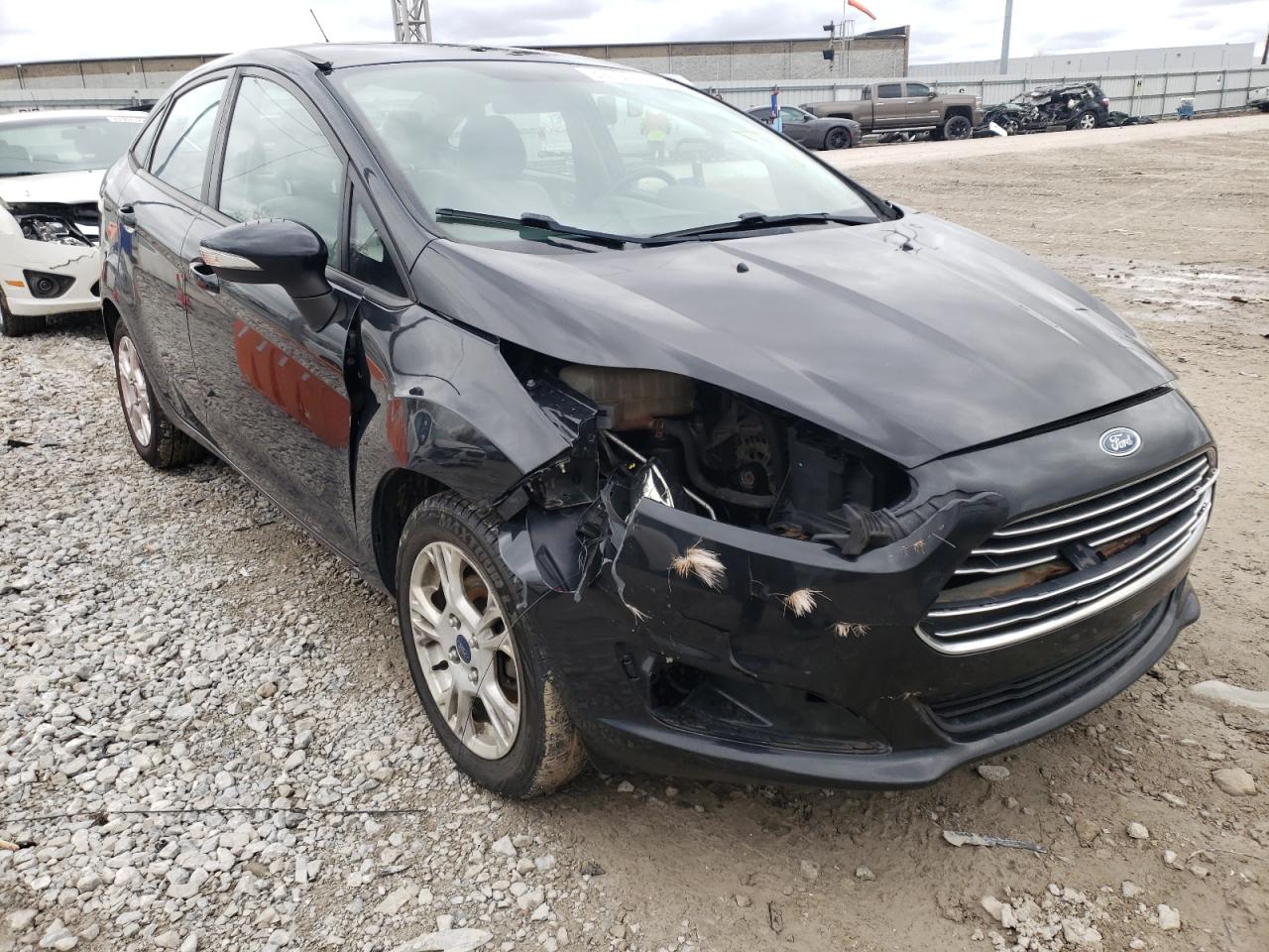 FORD FIESTA SE 2014 with VIN 3FADP4BJ9EM162956 - Photo from auction