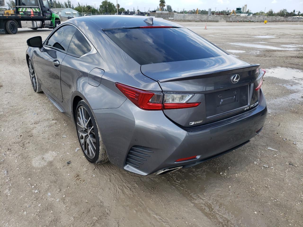 Photo 3 from auction – 2015 LEXUS RC 350 with VIN JTHSE5BCXF5005280