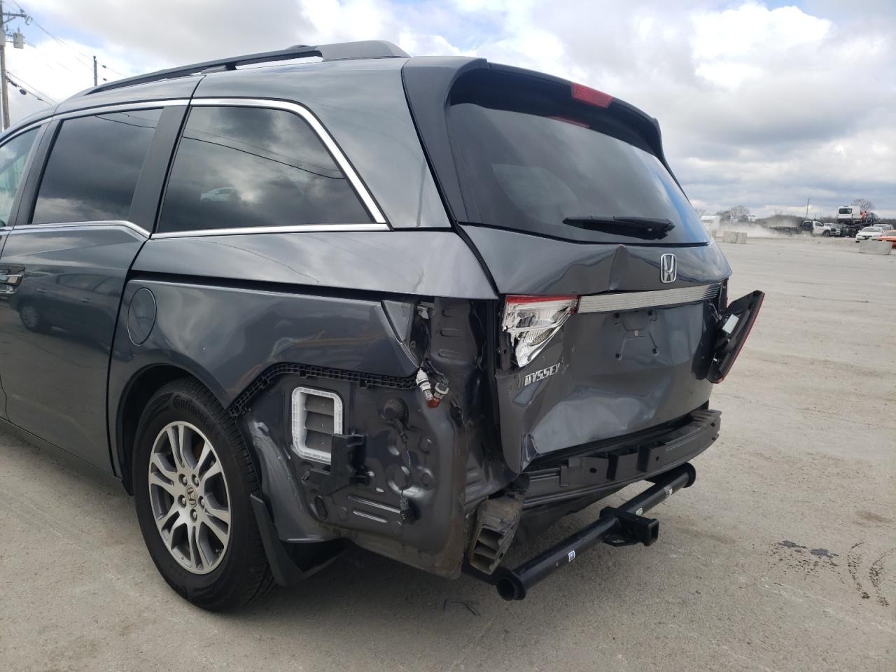 Photo 9 from auction – 2013 HONDA ODYSSEY EX with VIN 5FNRL5H67DB053130