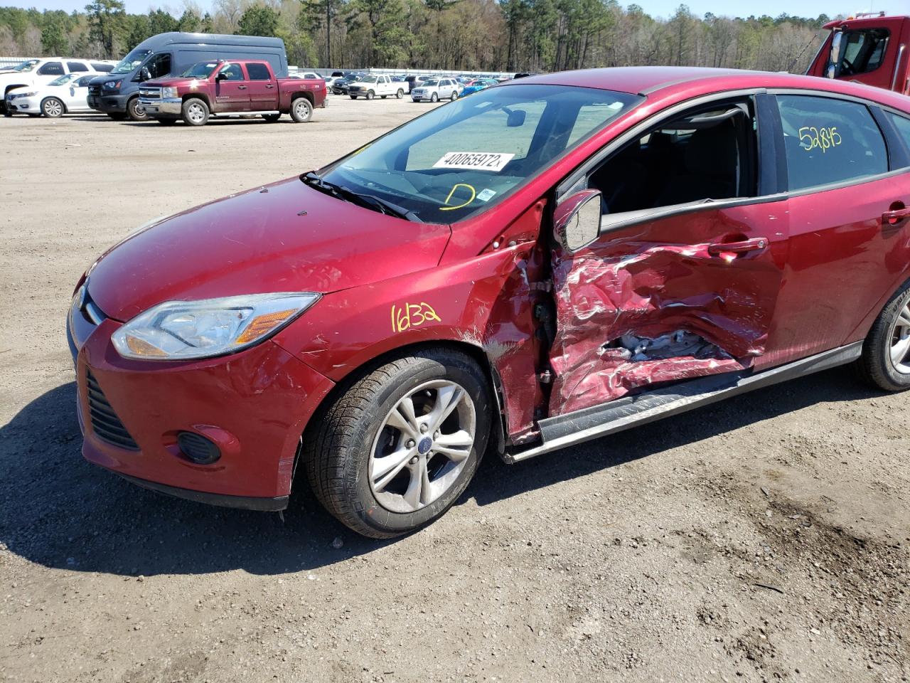 Photo 9 from auction – 2014 FORD FOCUS SE with VIN 1FADP3K29EL333838