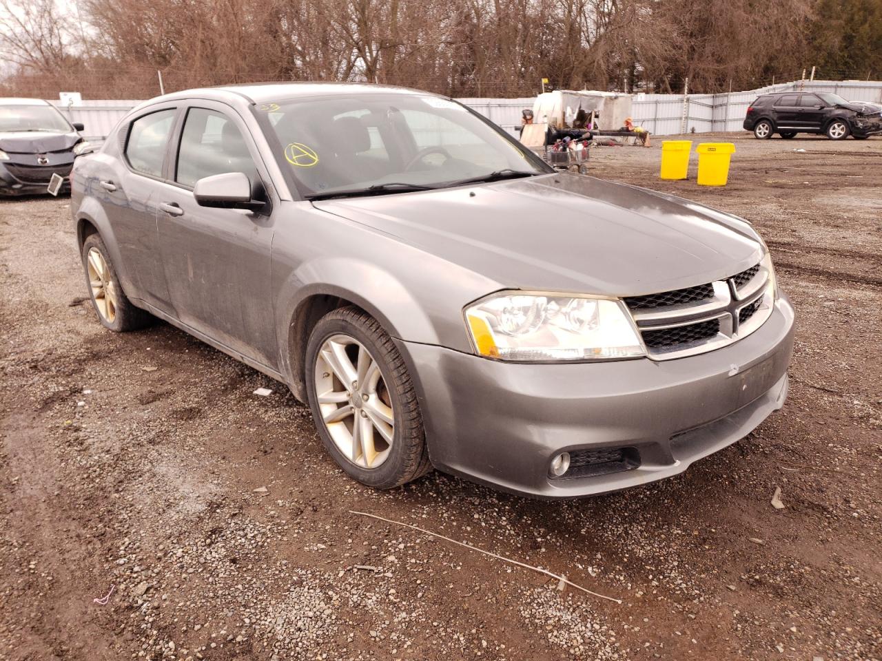 DODGE AVENGER SX 2012 with VIN 1C3CDZCB3CN125895 - Photo from auction