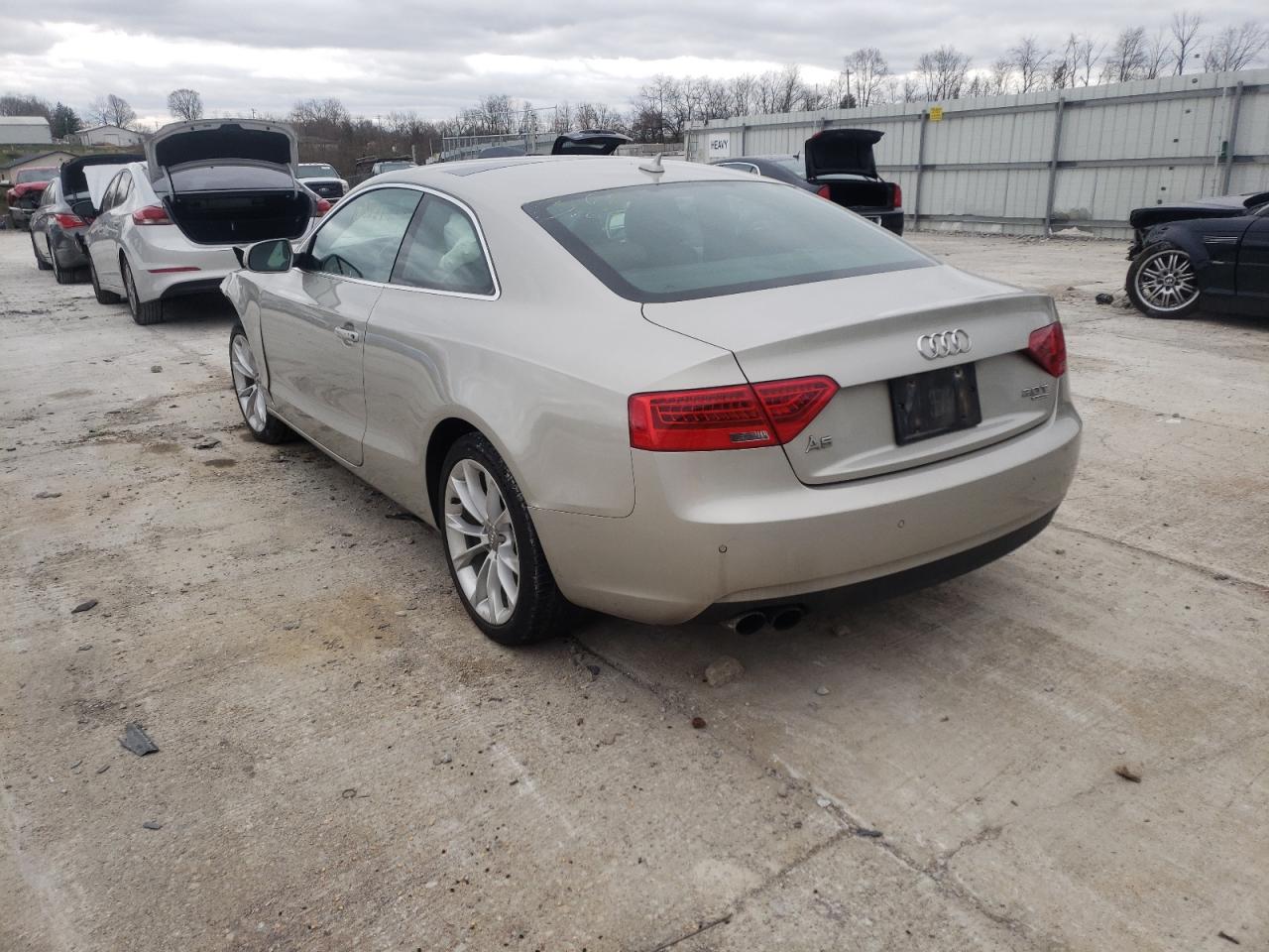Photo 3 from auction – 2013 AUDI A5 PREMIUM with VIN WAULFAFR2DA011652