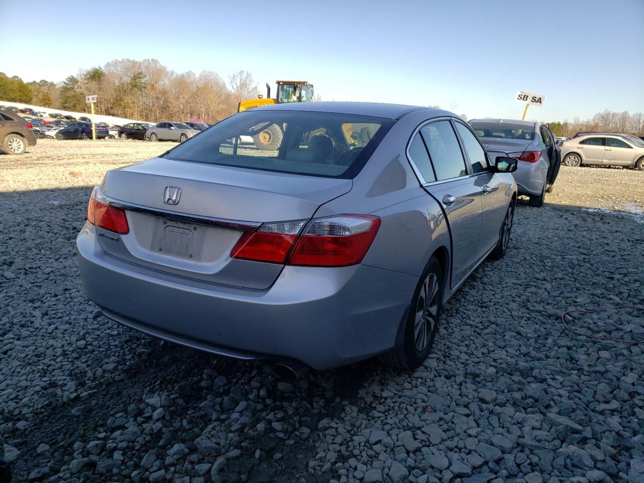 Photo 4 from auction – 2014 HONDA ACCORD LX with VIN 1HGCR2F36EA009661