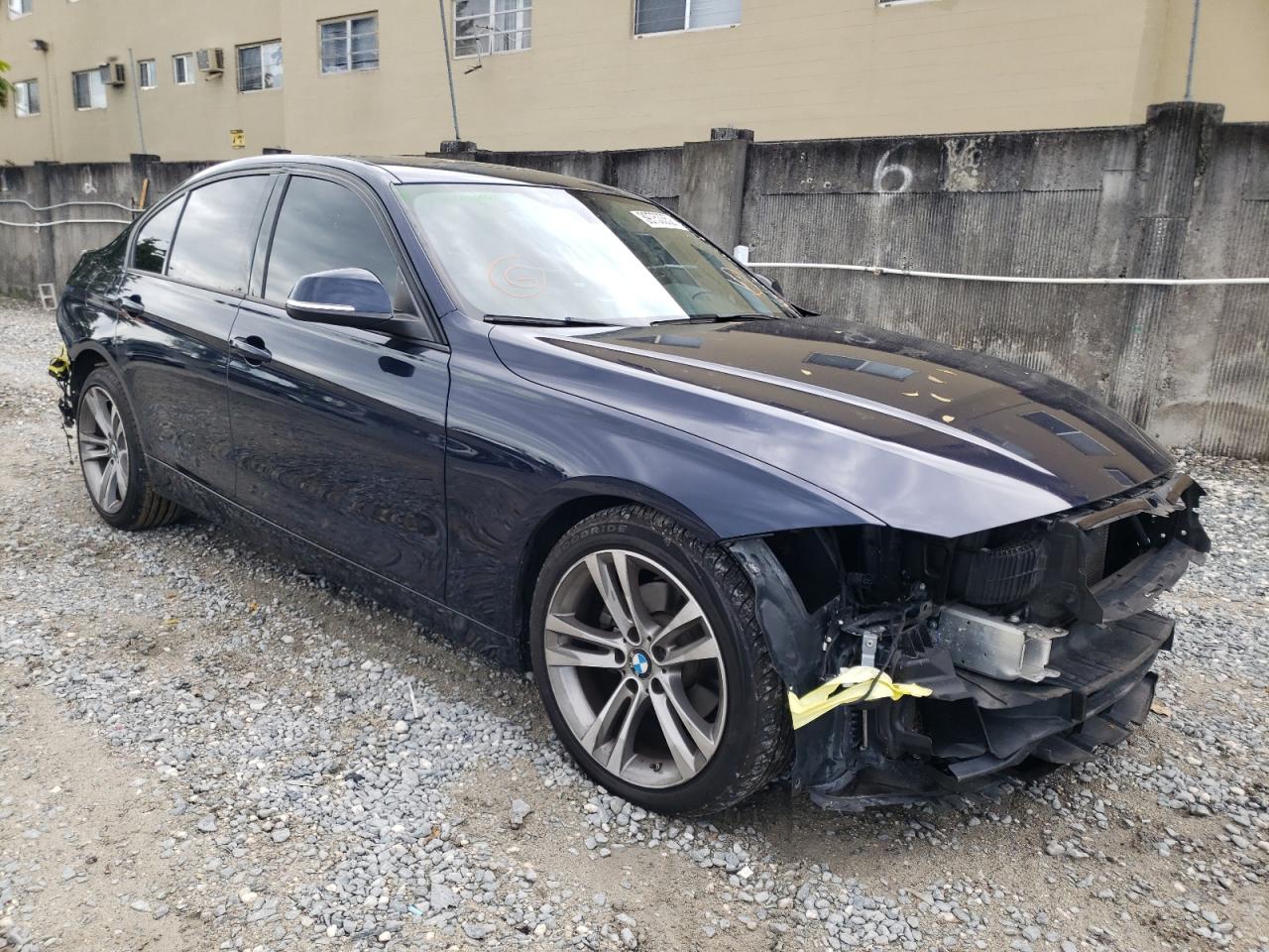 BMW 328 I SULE 2016 with VIN WBA8E9G52GNT45499 - Photo from auction