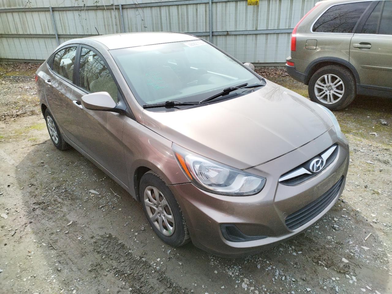 HYUNDAI ACCENT GLS 2013 with VIN KMHCT4AE7DU541241 - Photo from auction