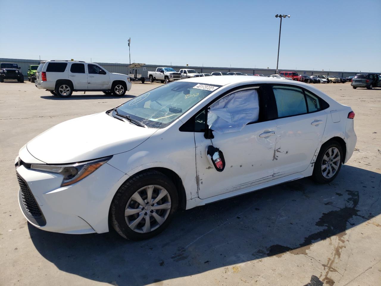 Photo 9 from auction – 2020 TOYOTA COROLLA LE with VIN JTDEPRAE7LJ034497