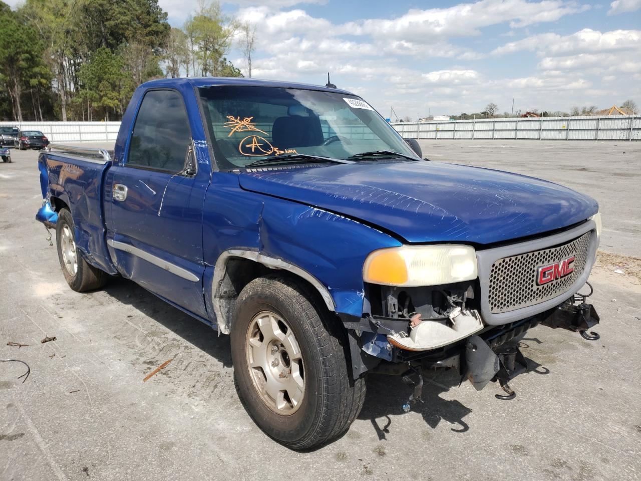 GMC NEW SIERRA 2003 with VIN 1GTEC14T33Z204377 - Photo from auction
