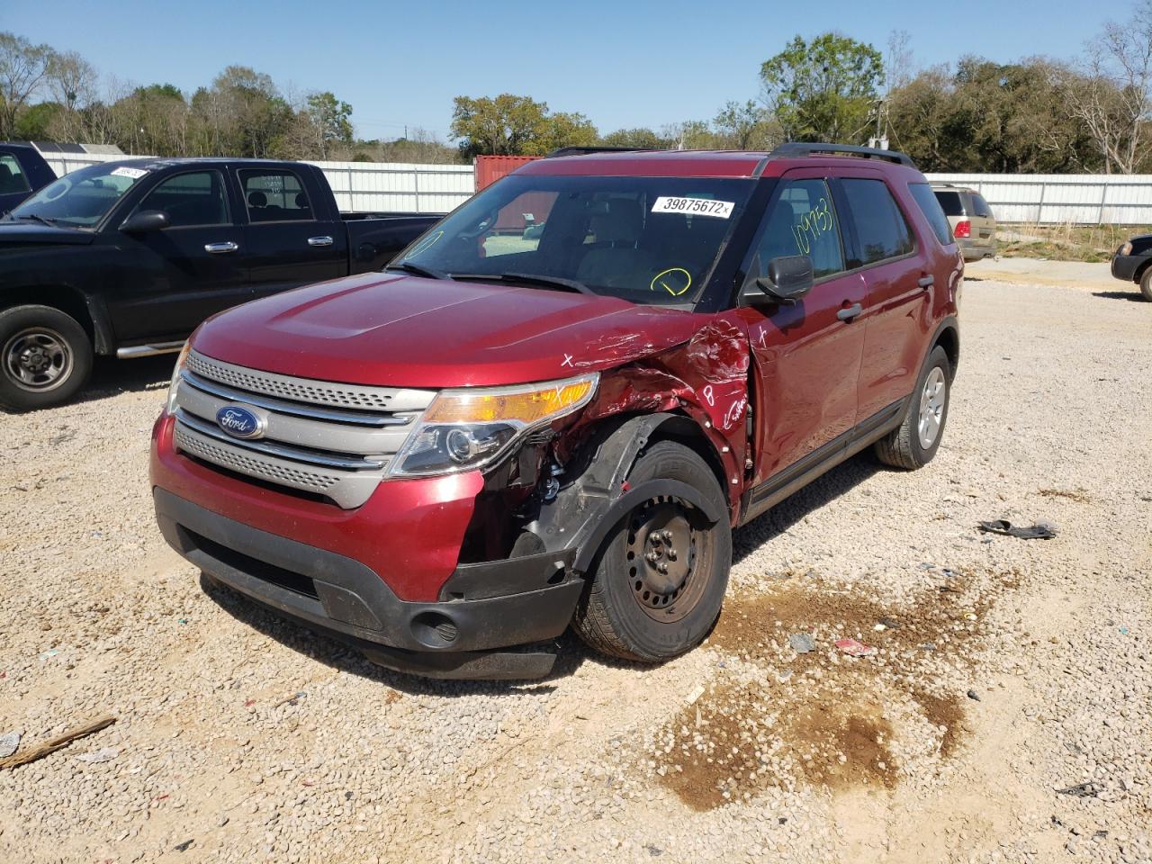 Photo 2 from auction – 2014 FORD EXPLORER with VIN 1FM5K7B82EGB96478