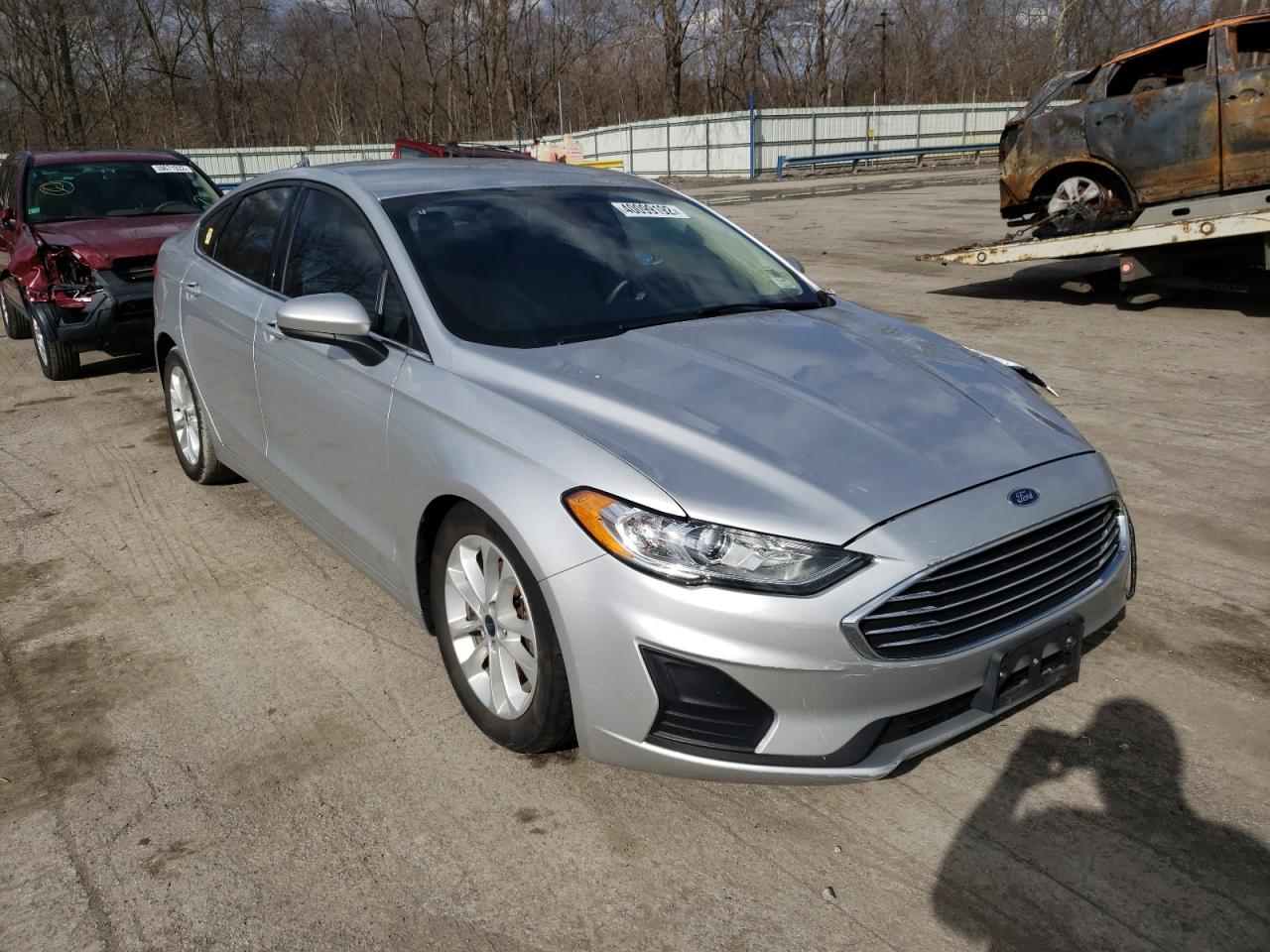 FORD FUSION SE 2019 with VIN 3FA6P0HD9KR179841 - Photo from auction
