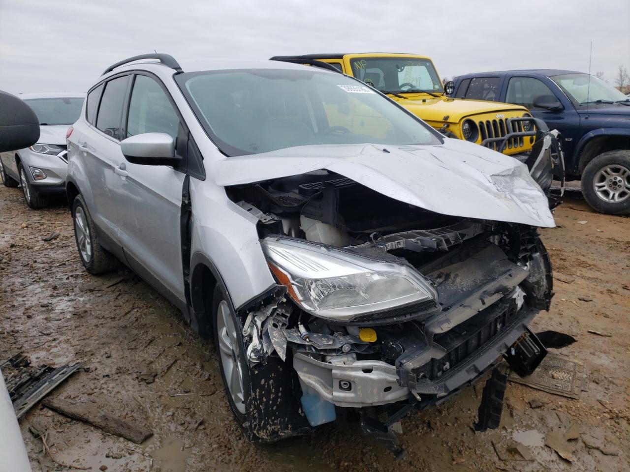 FORD ESCAPE SE 2014 with VIN 1FMCU0GX4EUC19253 - Photo from auction