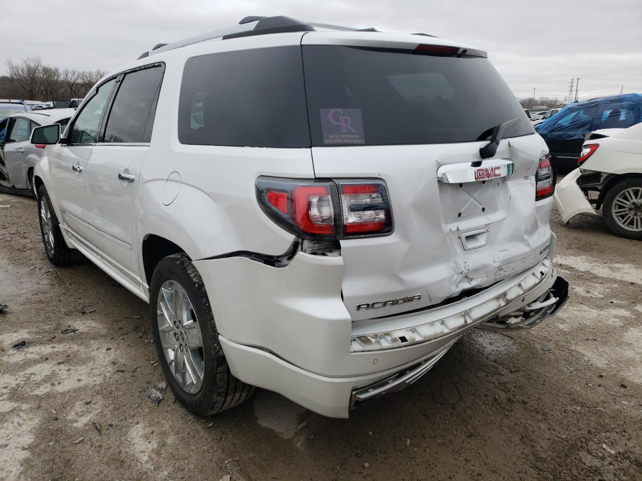 Photo 3 from auction – 2016 GMC ACADIA DEN with VIN 1GKKVTKD0GJ291507