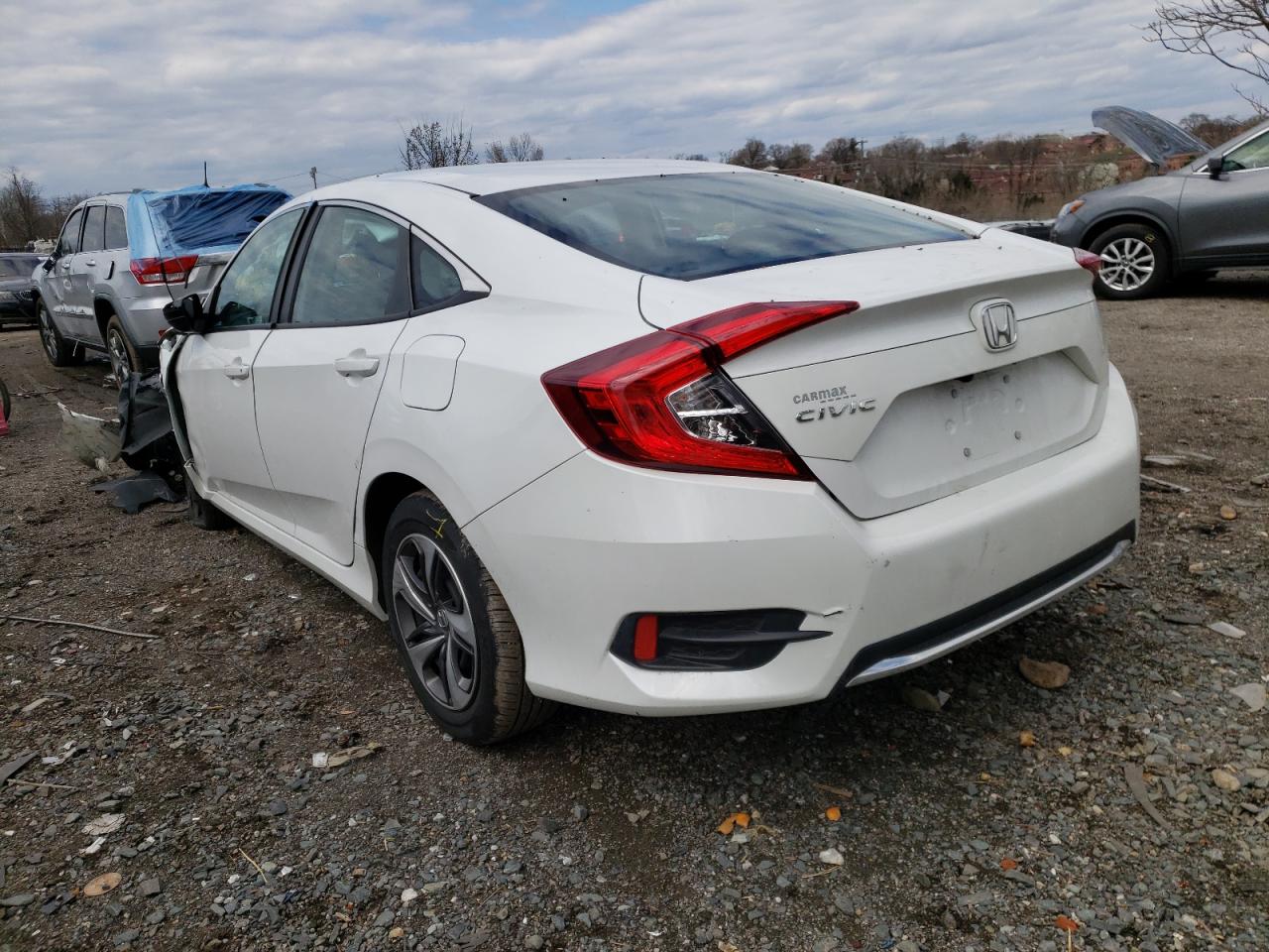 Photo 3 from auction – 2019 HONDA CIVIC LX with VIN 2HGFC2F61KH581498