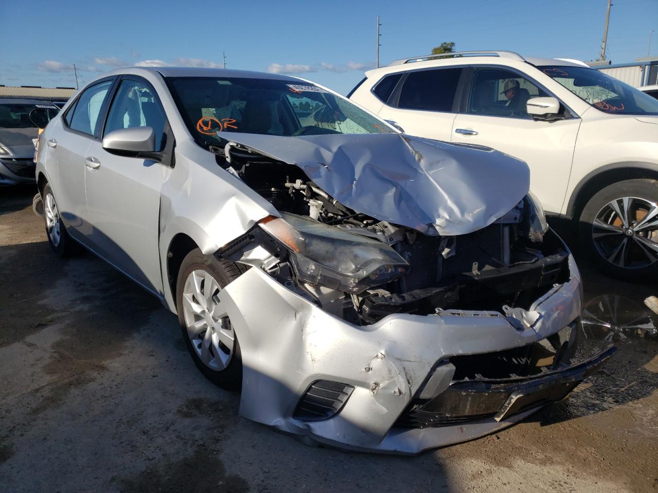 TOYOTA COROLLA L 2016 with VIN 5YFBURHE7GP445806 - Photo from auction