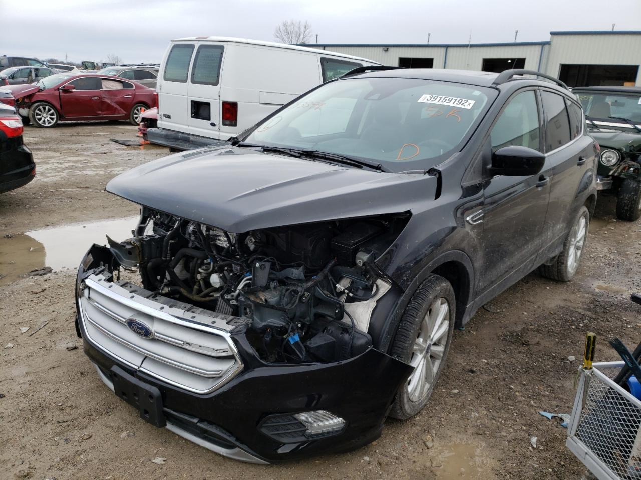 Photo 2 from auction – 2019 FORD ESCAPE SEL with VIN 1FMCU9HD9KUC53399