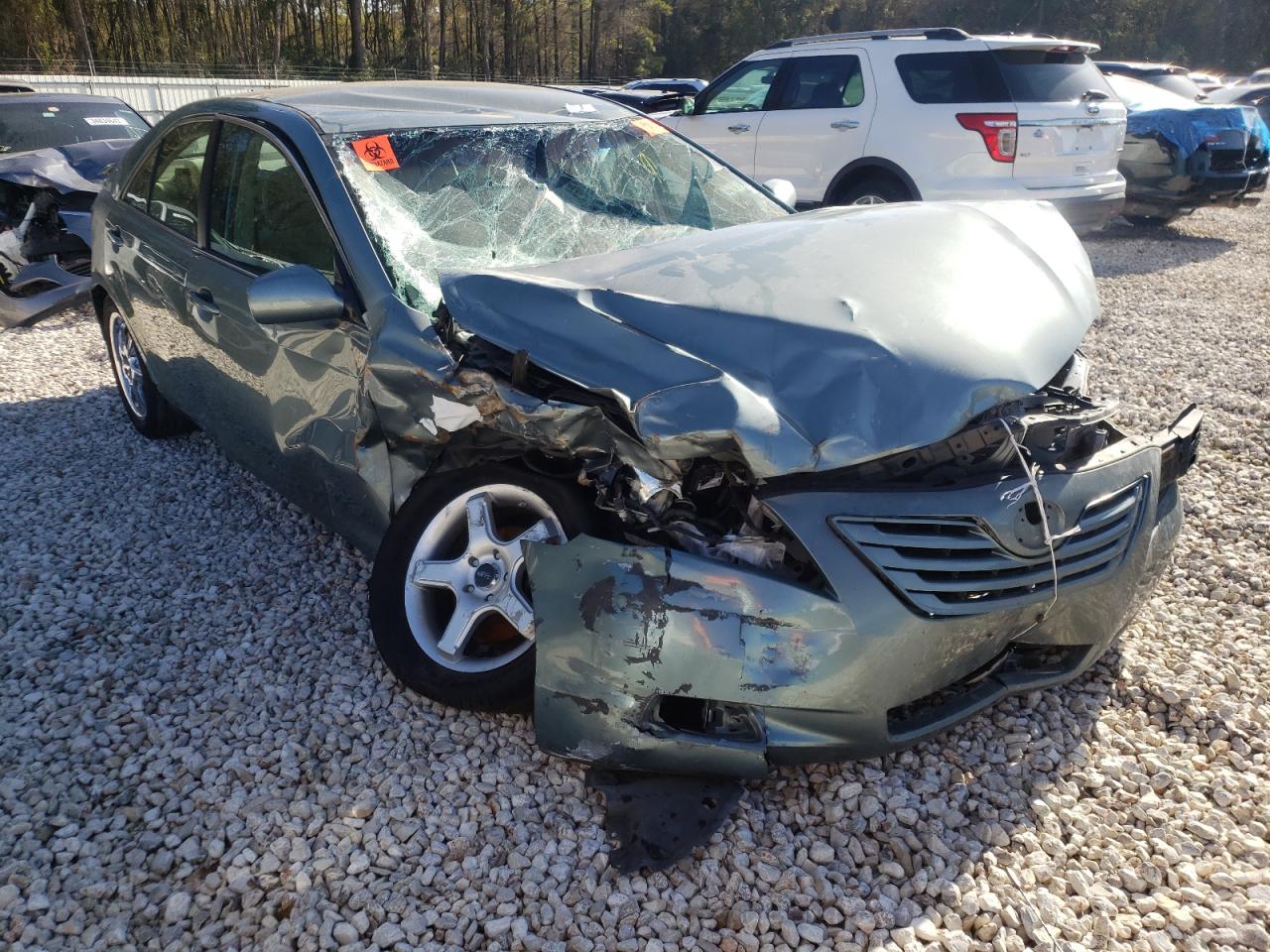 TOYOTA CAMRY CE 2007 with VIN 4T1BE46K37U643791 - Photo from auction