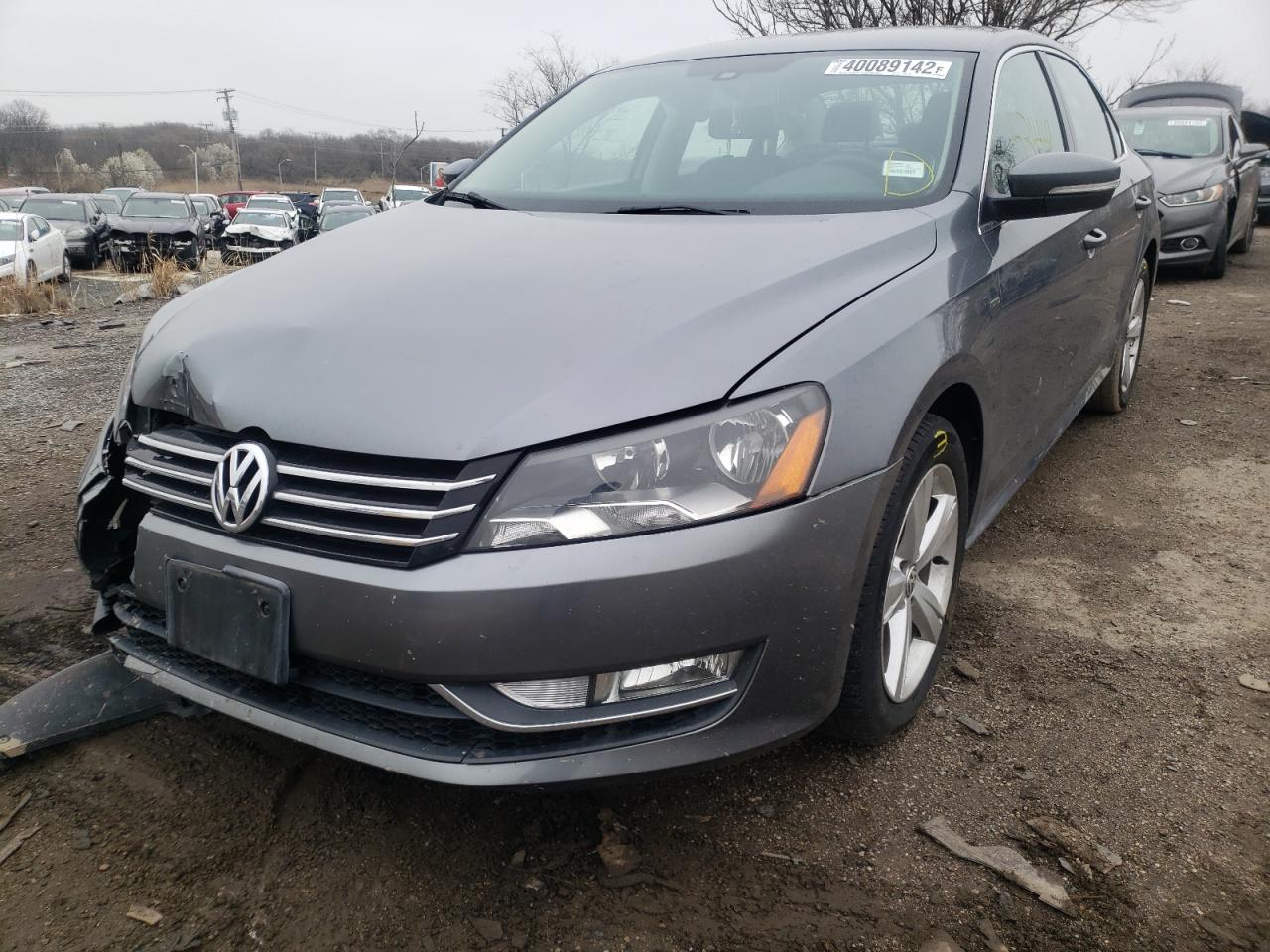 Photo 2 from auction – 2015 VOLKSWAGEN PASSAT S with VIN 1VWAT7A32FC119508