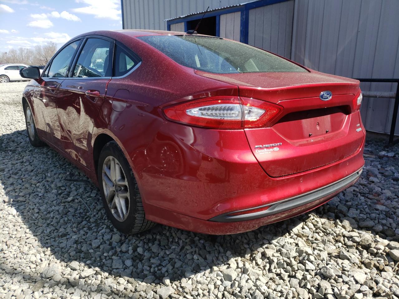 Photo 3 from auction – 2014 FORD FUSION SE with VIN 3FA6P0HD4ER230909