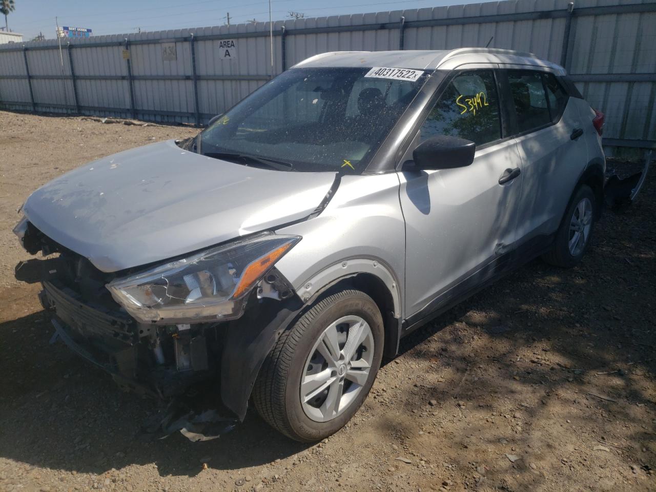 Photo 2 from auction – 2018 NISSAN KICKS with VIN 3N1CP5CUXJL503482