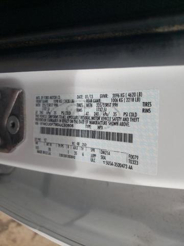 Photo 10 from auction – 2013 FORD ESCAPE S with VIN 1FMCU0F78DUC60808