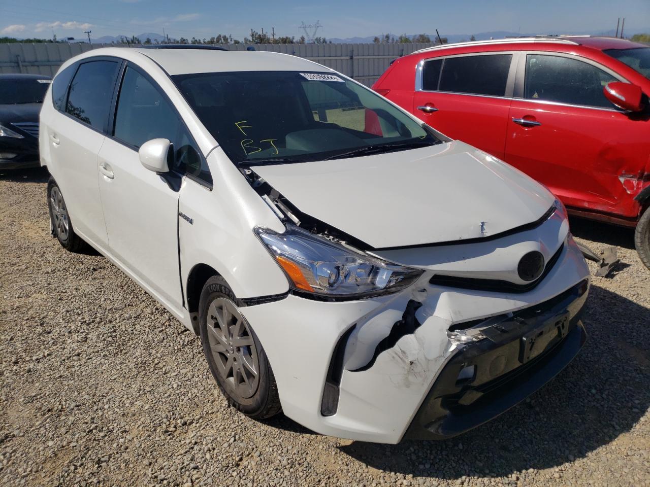 TOYOTA PRIUS V 2015 with VIN JTDZN3EU0FJ028017 - Photo from auction