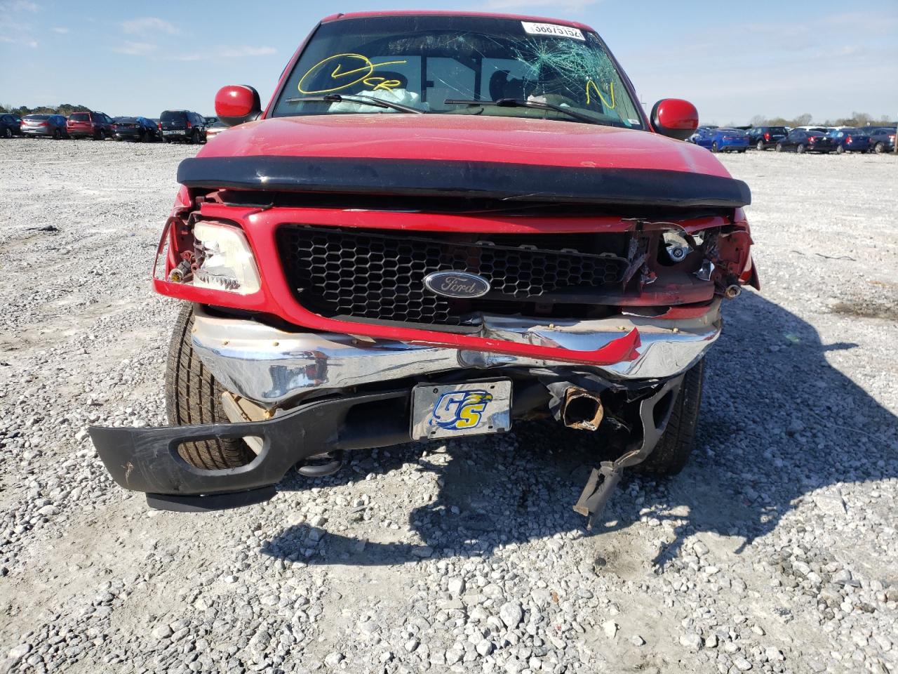 Photo 9 from auction – 2001 FORD F150 SUPER with VIN 1FTRW08L81KB49511